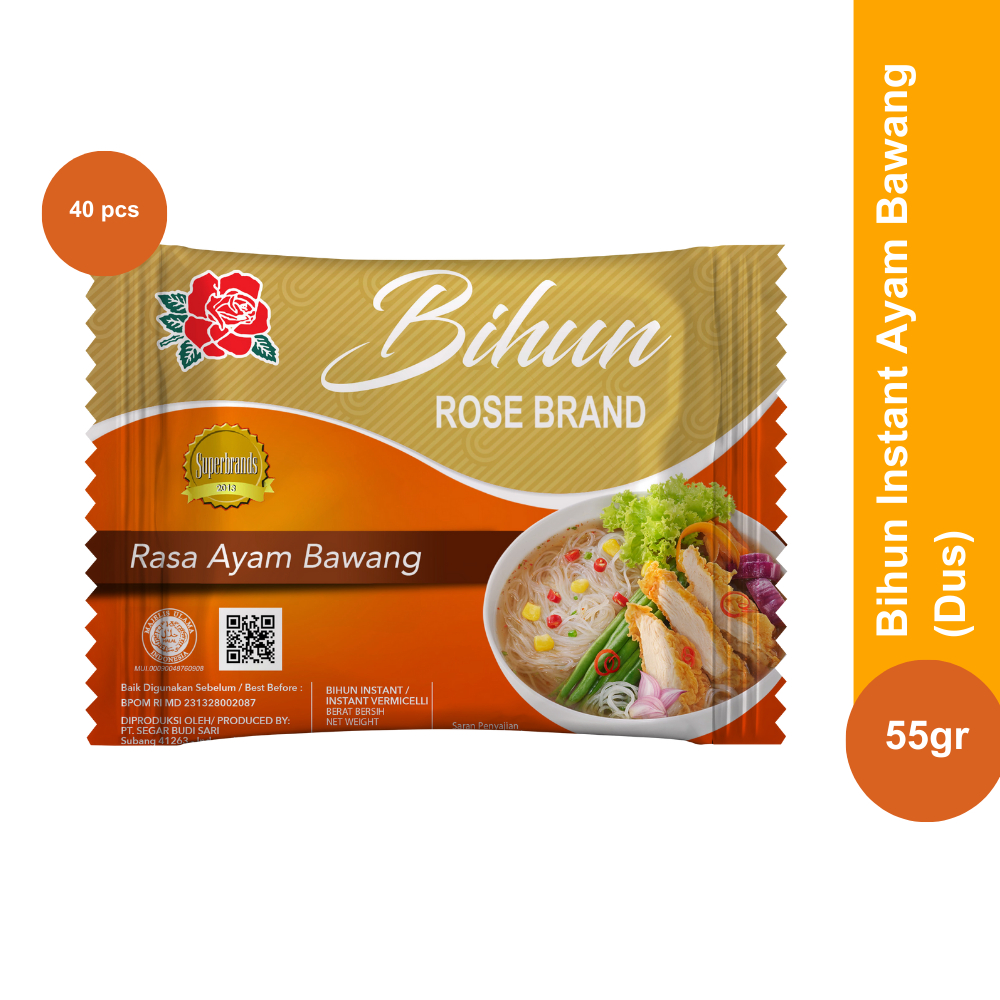 

Rose Brand - Bihun Instant Rasa Ayam Bawang (1 Dus)
