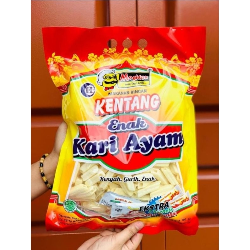 

Stick Kentang Kari Ayam 1bks 200gram