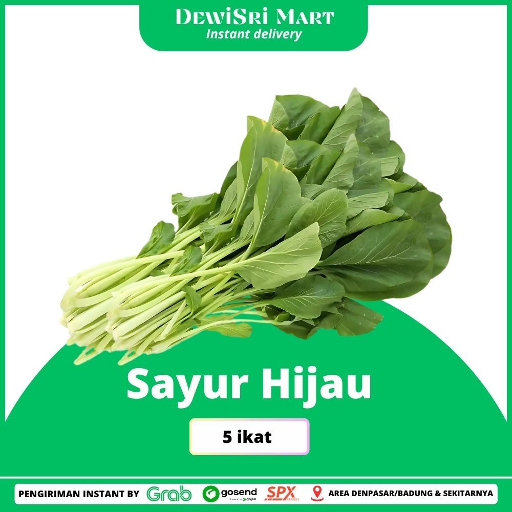 

Sayur Hijau Fresh 5 ikat - Dewi Sri Mart