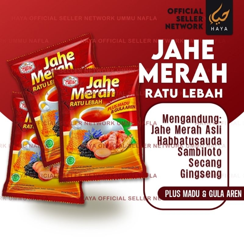 

JAHE MERAH RATU LEBAH DAN SEREAL SUSU ENERGEN