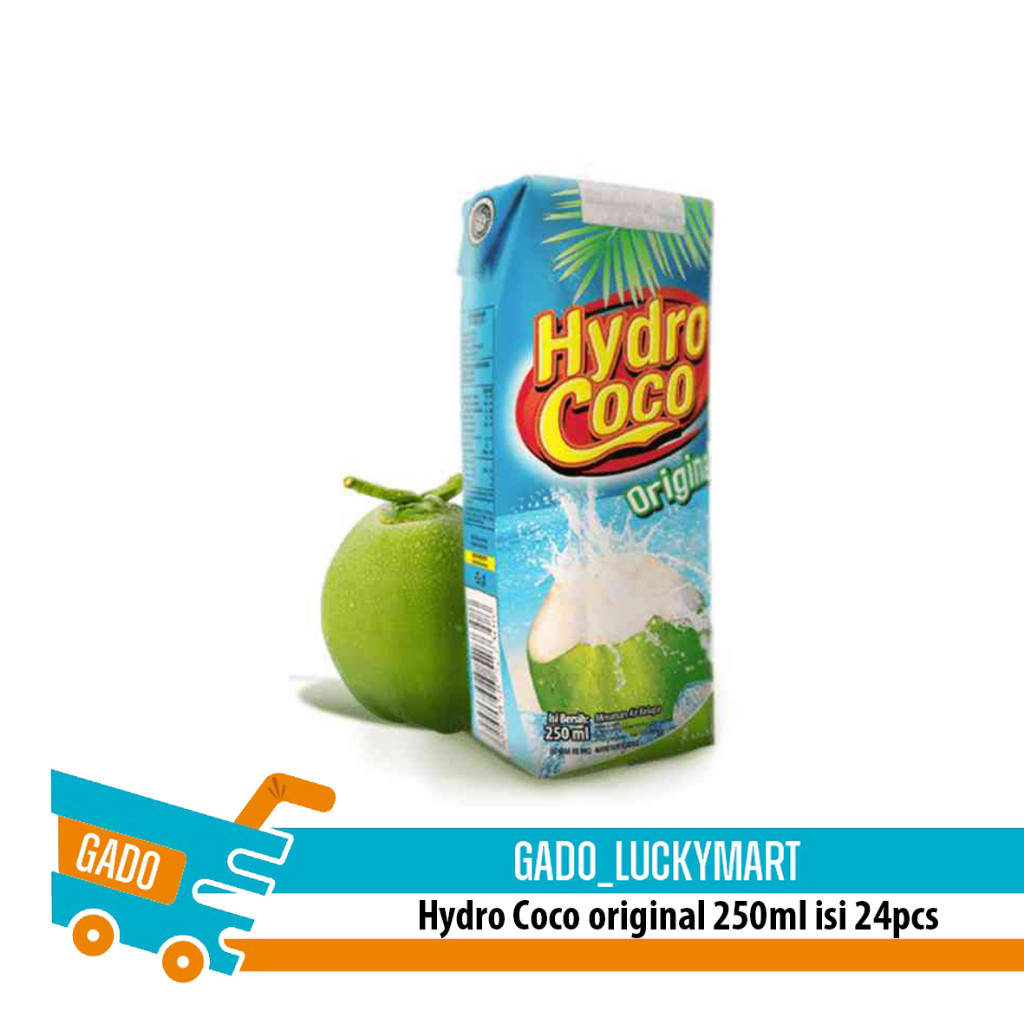 

Hydro Coco 250ml original dus/ Hydrococo air kelapa original dus karton box