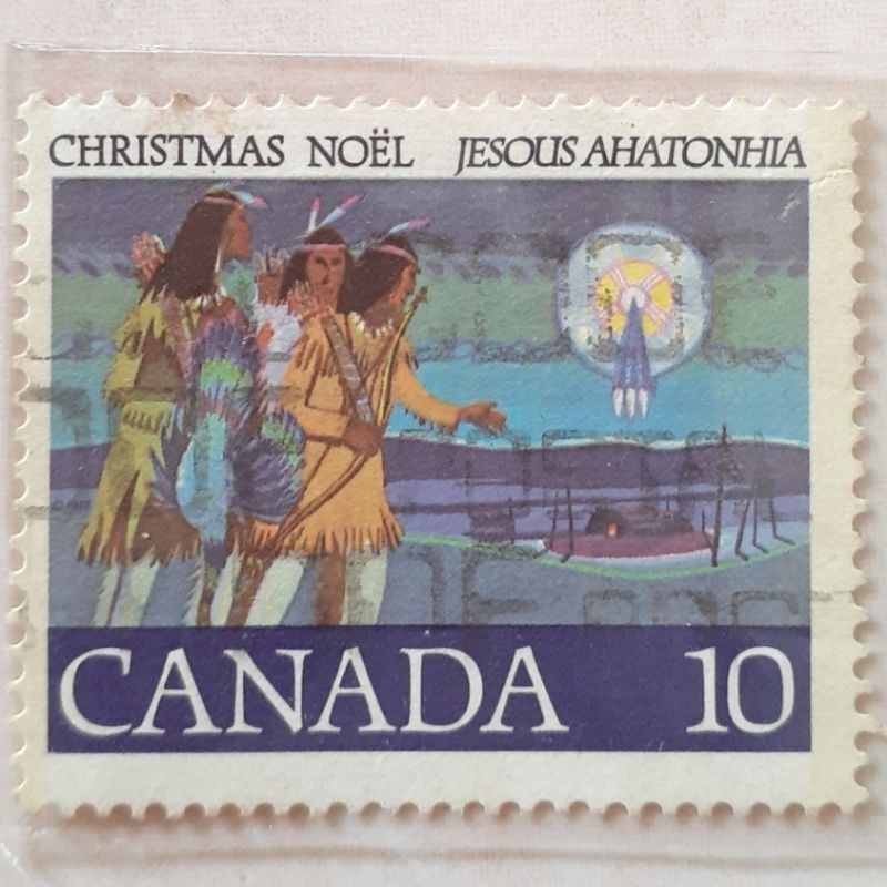 

Perangko Kanada Christmas (1977) (Hunter Braves Following Star) Tahun 1977