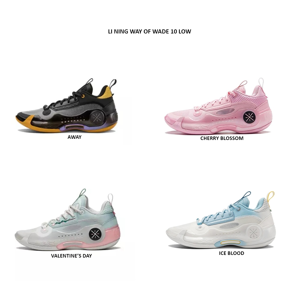 Li-Ning Way of Wade 10 Allcolour Ready Stock