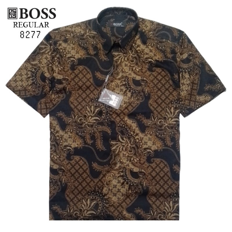 KEMEJA TANGAN PENDEK REGULAR BOSS 8277
