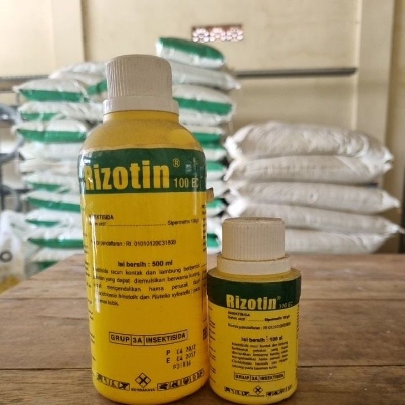 INSEKTISIDA RIZOTIN 100 EC || RIZOTIN 100 ML || RIZOTIN 500 ML