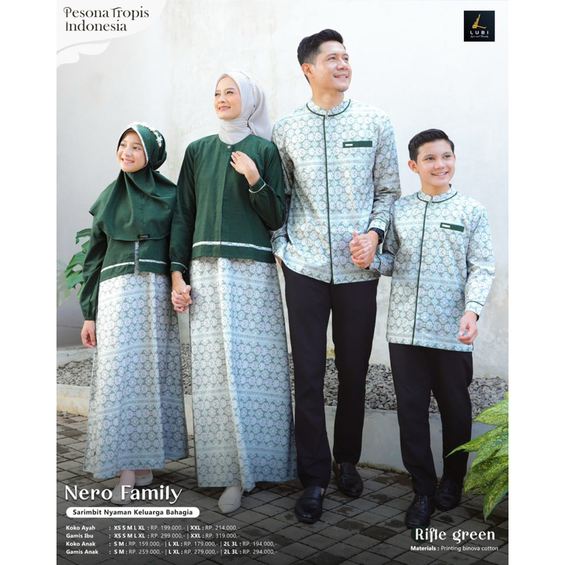 SARIMBIT LUBI NERO RIFLE GREEN