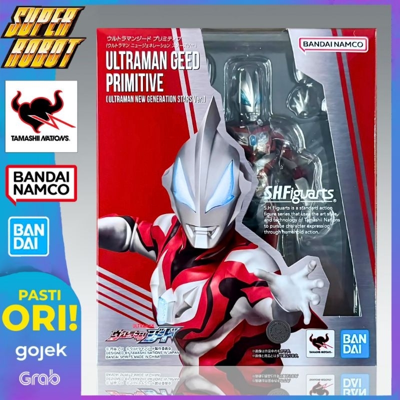 BANDAI SHF Ultraman Geed Primitive (New Generation Stars Ver) - SHFiguarts Tamashii Nations