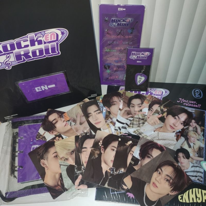 SHARING MEMBERSHIP KIT ENHYPEN ROCK EN ROLL