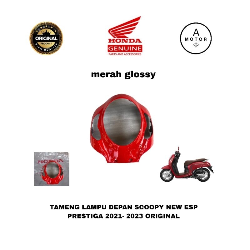 TAMENG LAMPU DEPAN SCOOPY NEW ESPPRESTIGA 2021- 2023 ORIGINAL