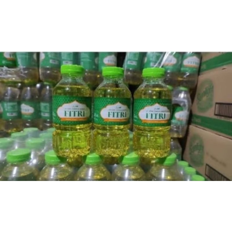 

Fitri minyak goreng botol mini 200mL 1 slop