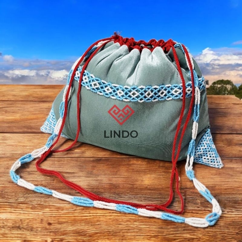 Sepu' Manik Beludru Toraja/Tas Bahu Manik Beludru Toraja (Kode: DB1024310)