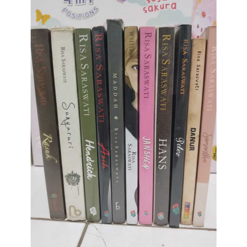 [Preloved] Novel Risa Saraswati