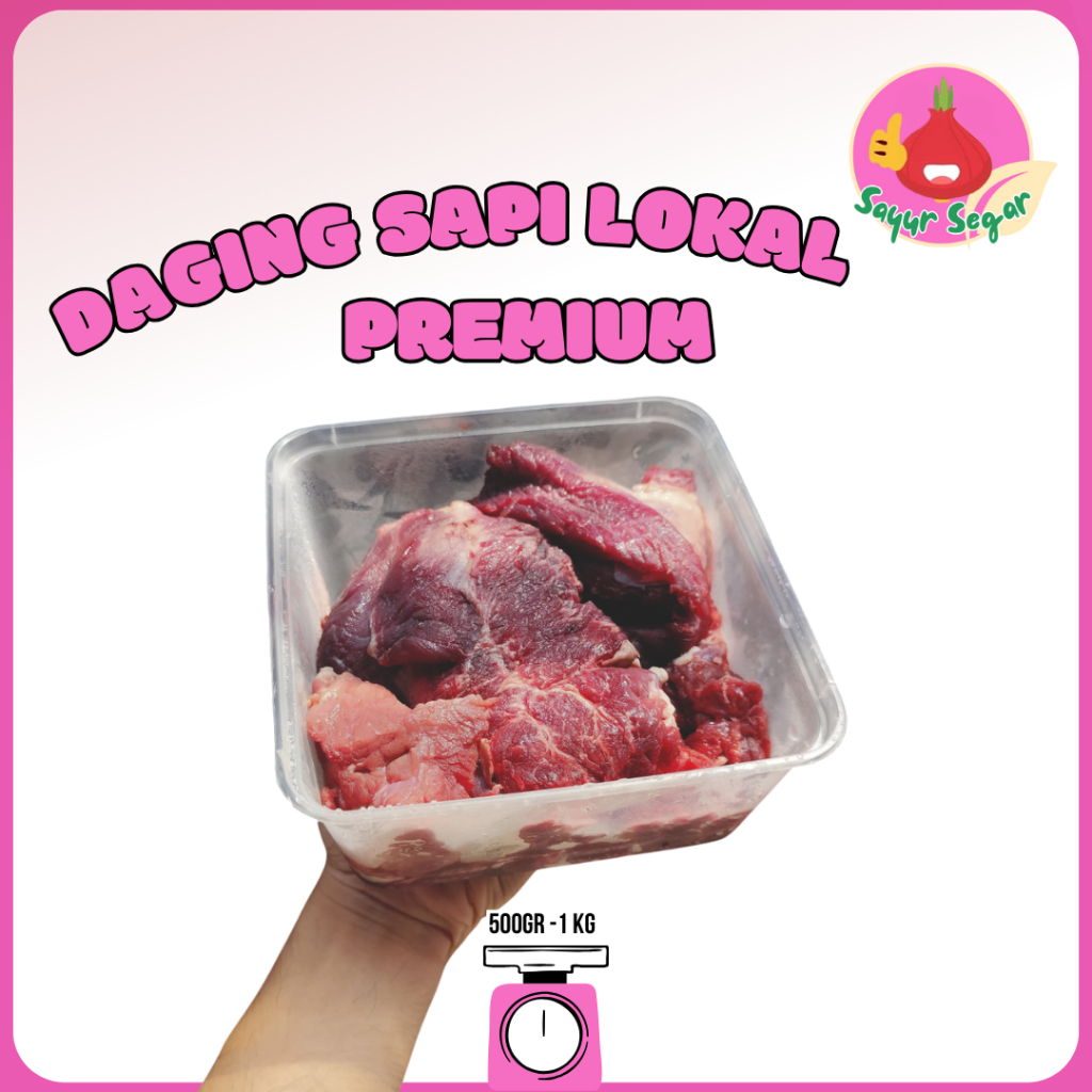 

Sayur Segar - Daging Lokal Premium / Daging Sapi Bima