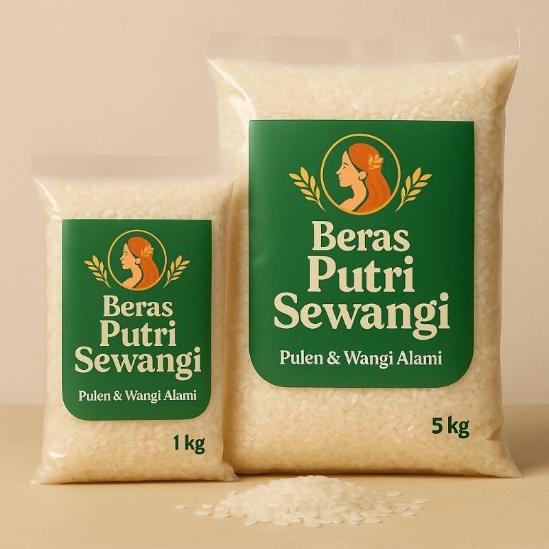 

Beras Putri Sewangi 1Kg / 5Kg – Beras Pulen, Wangi Alami, Berkualitas Premium