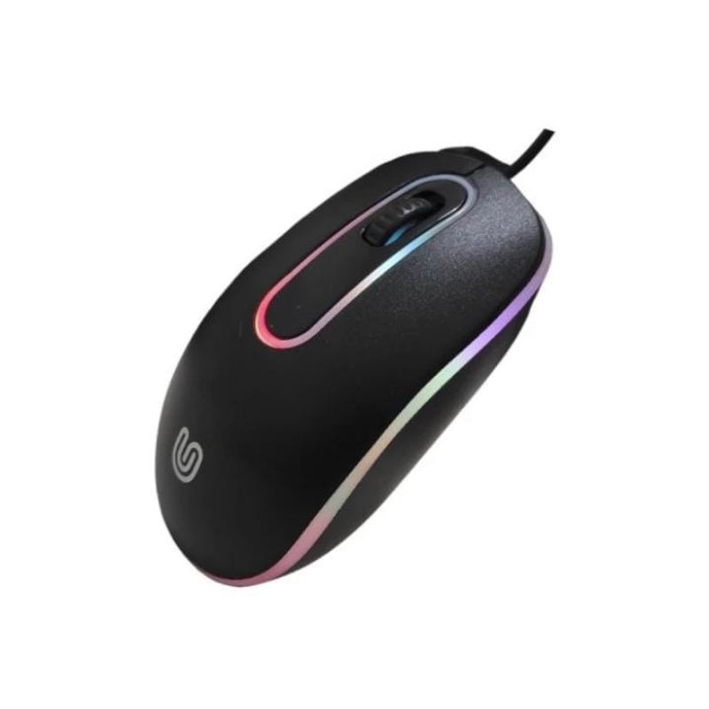 Mouse Kabel G7 Unitech Wired USB 1200 DPI LED Black