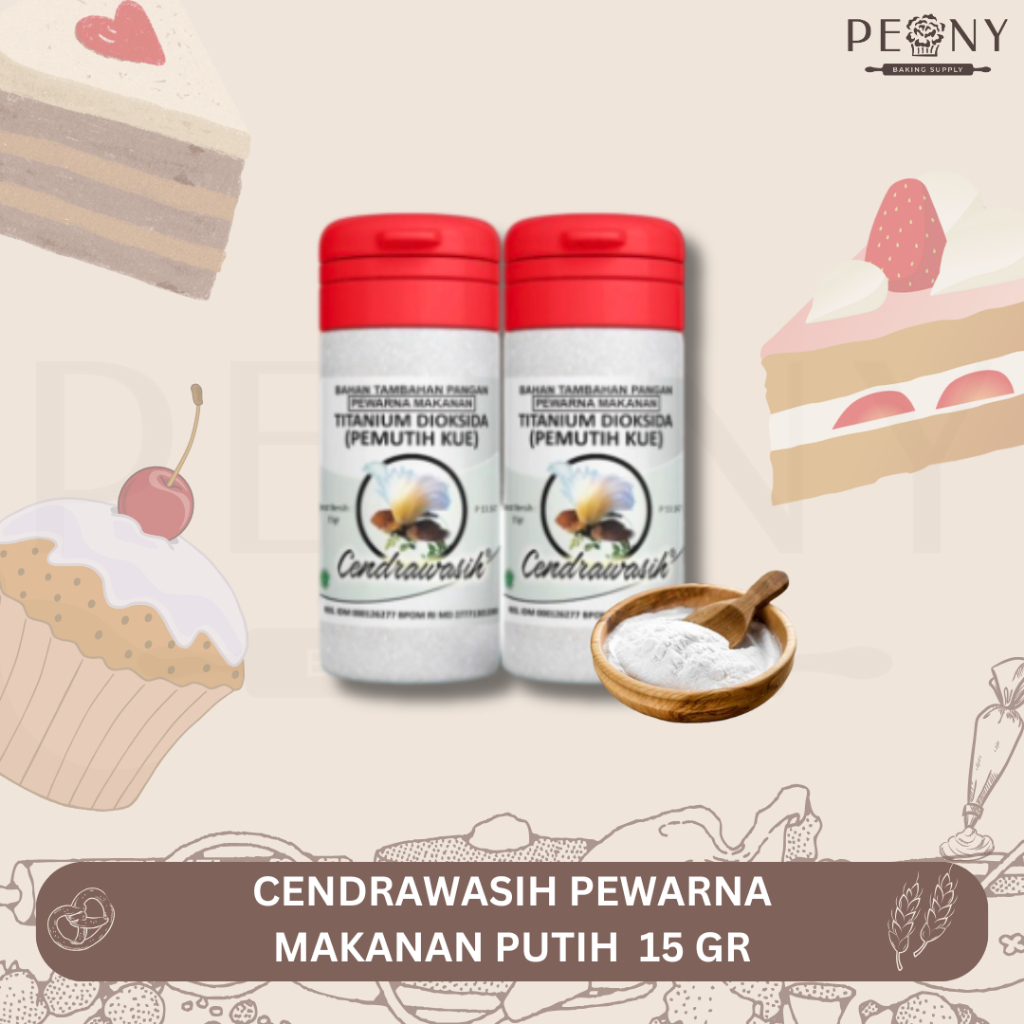

CENDRAWASIH PEWARNA MAKANAN PUTIH 15 GR