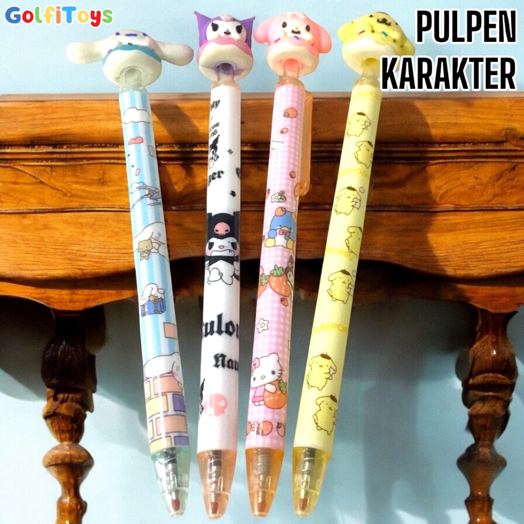 

Pulpen Gel Karakter Sanrio Dino Promo Murah Motif Kartun Jepang Gel Tinta Hitam