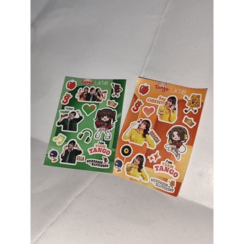 

Stickerpack JKT48 X TANGO Waffle OFFICIAL