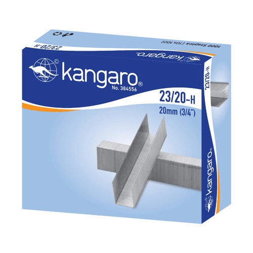

ISI STAPLES KANGARO 23/20 / ANAK STAPLER ATOM 23/20 / ISI HEKTER JILID STAPLER STAPLES KANGARO