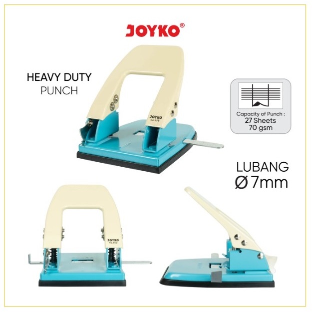 

Pelubang Kertas 2 lubang Heavy-Duty Punch No.85B Joyko