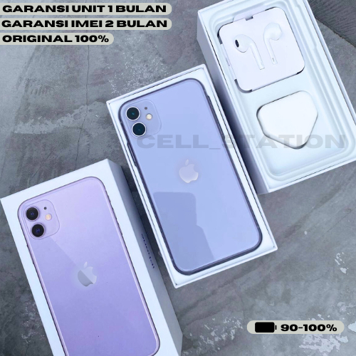 ip second 11 bisa game & live 256gb|128gb|64gb fullset original 100% mulus like new minus