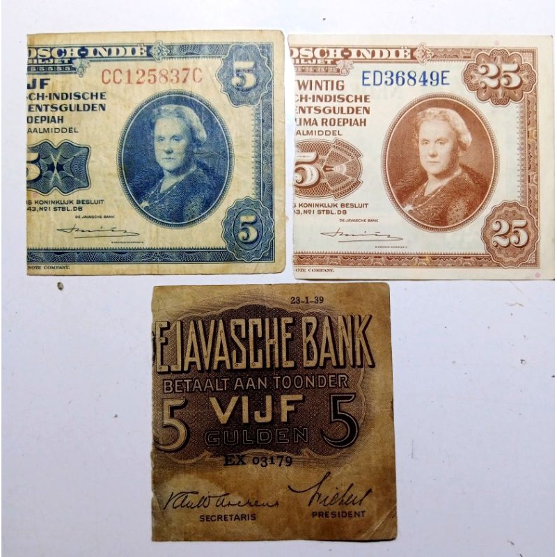 Kertas Uang Senering 3 lembar Nica+ Wayang