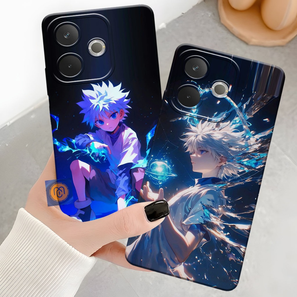 Kesing Untuk Oppo A5 Pro 4G / Oppo A5 Pro 5G 2025 Motif Killua Zoldyck - Case Anime Cowok - Softcase