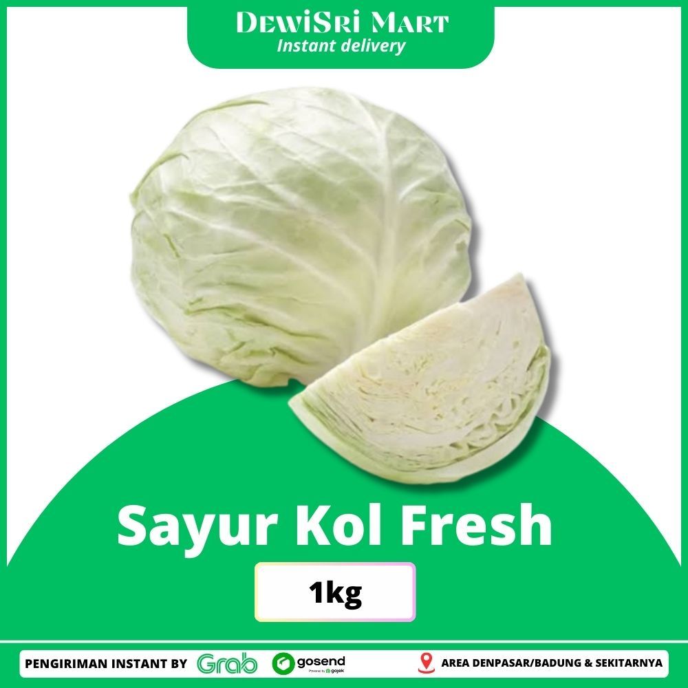 

Sayur Kol Fresh 1kg - Dewi Sri Mart