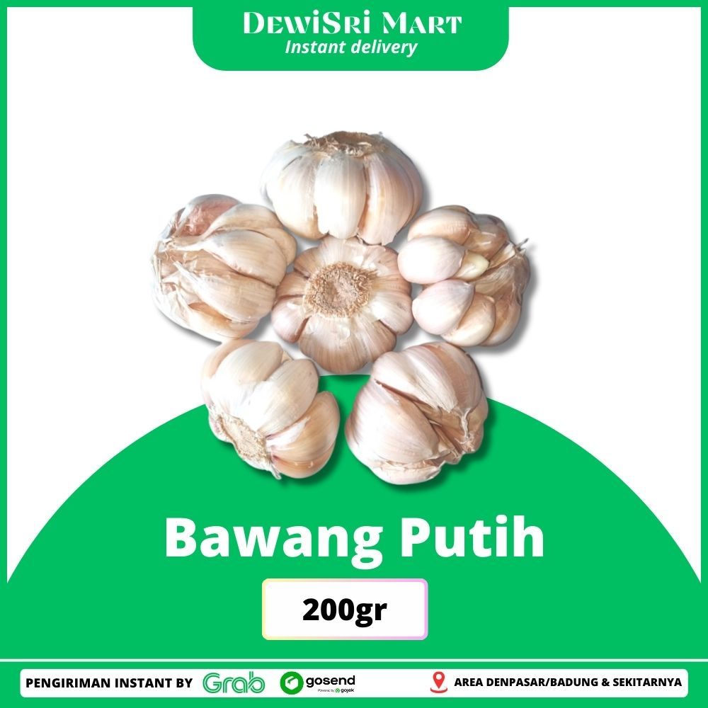 

Bawang Putih 200gr - Dewi Sri Mart