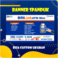 SPANDUK BANNER KONTER ATM MINI