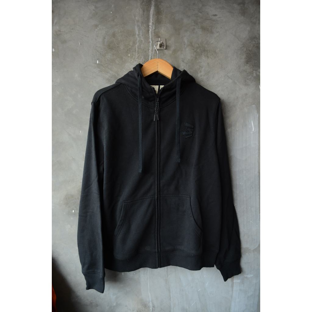 Jaket Hoodie 3second Hitam