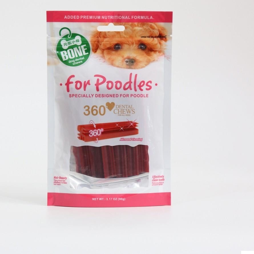 360 Dental Bone Dog Chews - for Poodle 90g