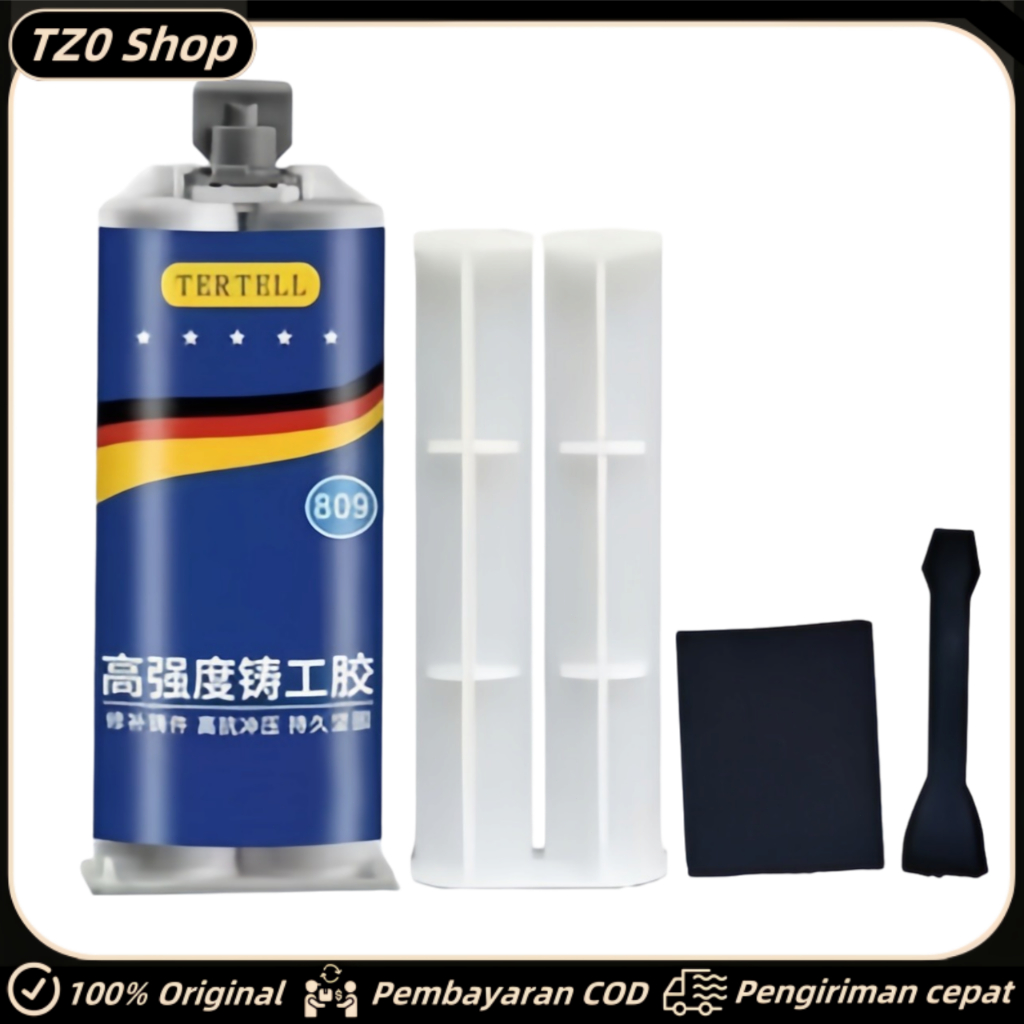 Metal Casting Glue Anti Bocor Epoxy Kuat Lem perekat Lem Besi AB TERTELL  Lem AB besi Pipa knalpot s