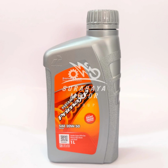 ** Oli Pertamina Prima XP 1L 20W 50 Sepeda Motor
