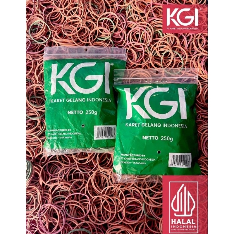 

Karet Gelang Serbaguna Warna Mix Kuat Elastis dan Tidak Mudah Putus ukuran 250gram Murah
