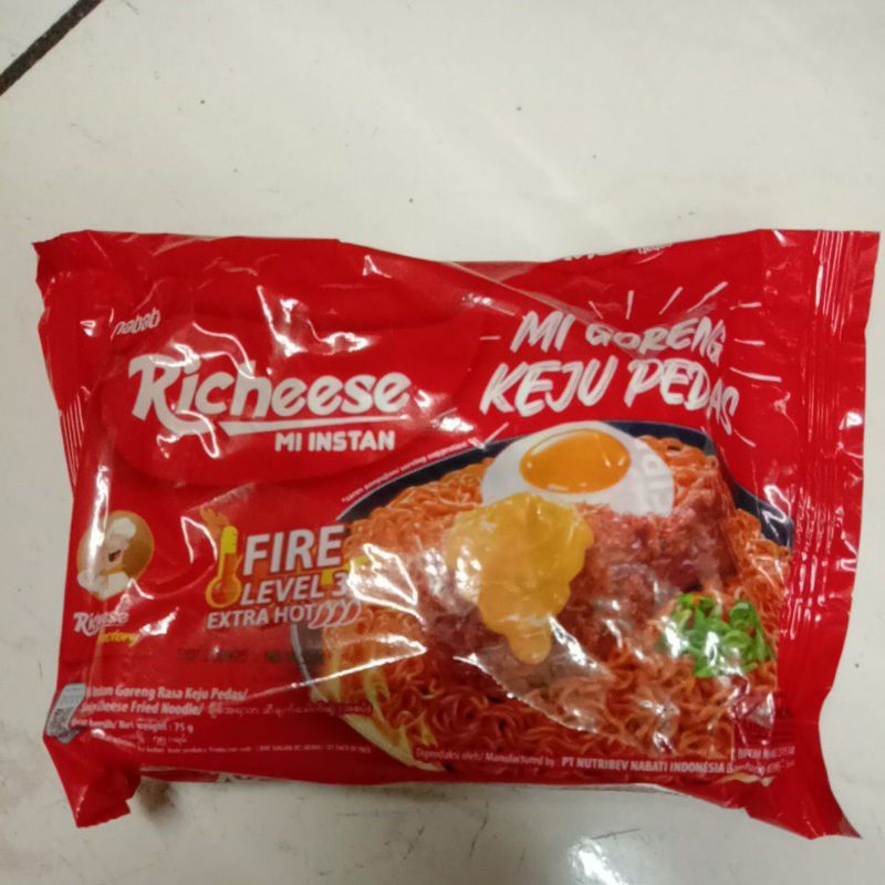 

Richeese Mi Goreng Keju Pedas Lvl 3 75gr