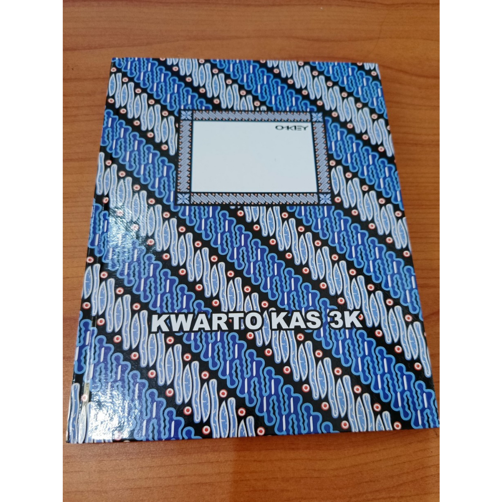 

Buku KAS Hardcover KWARTO 3K 100lbr Okey
