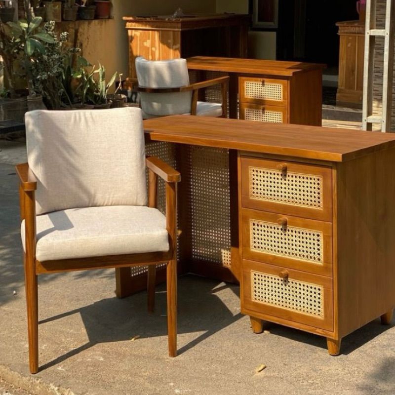 meja kantor meja belajar meja kantor kayu jati