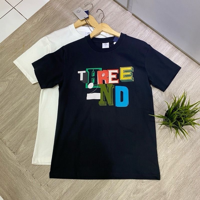kaos 3second pria original //three 2nd