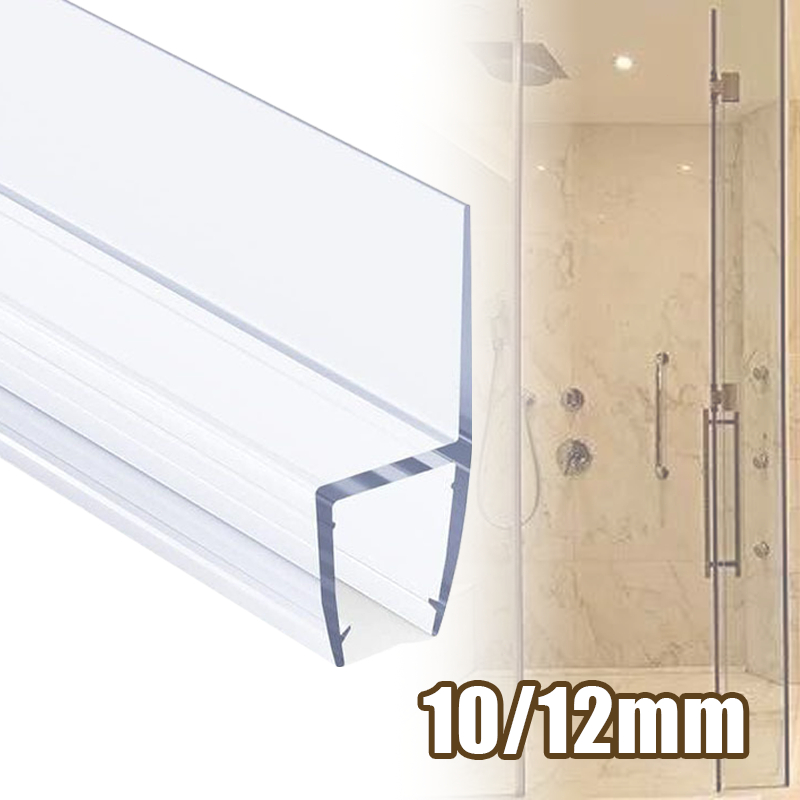 Seal Pintu Kaca List Stopper Penahan Air Celah Pintu Kaca Jendela Seal Strip Kaca 1M