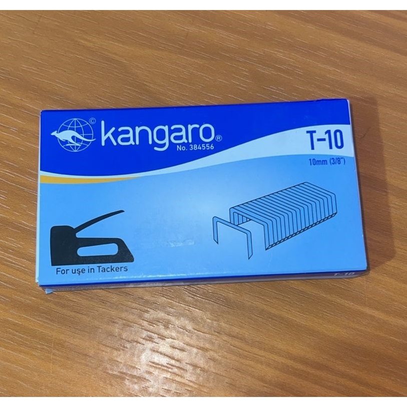 

Isi Staples Tembak T-10 = 10mm (3/8") KANGARO (1 pcs)