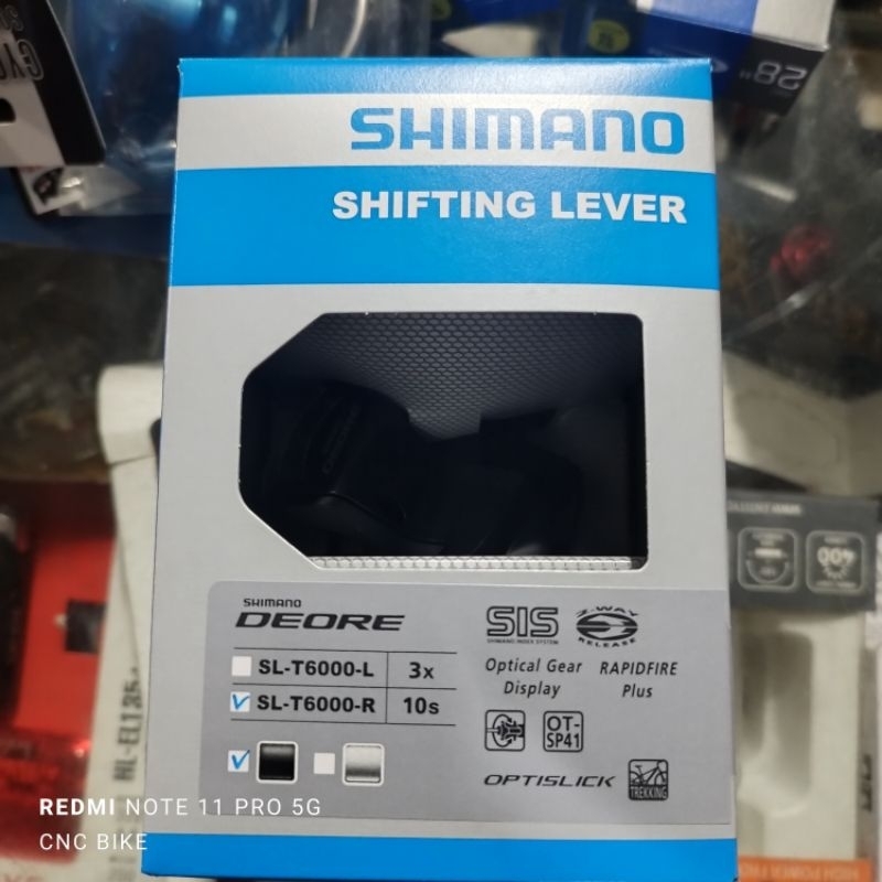 Shifter Kanan Shimano Deore T6000 10 Speed