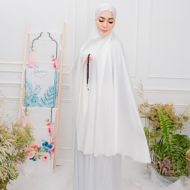 Mukena Dewasa Lite Polos Mukena Travel Dewasa Zzura Melilla Series