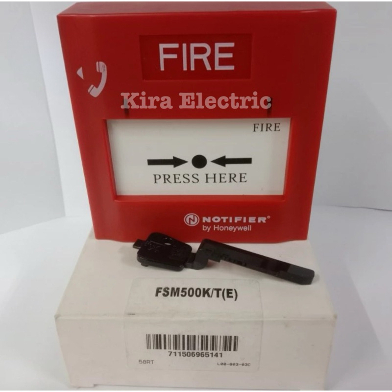 Adressable Manual Fire Call Point Notifier FSM500K/T(E)
