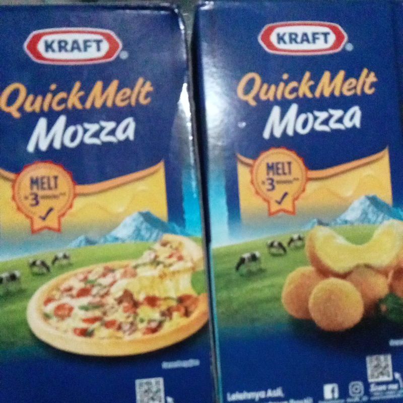 

keju Kraft mozzarella quick melt 150 gr