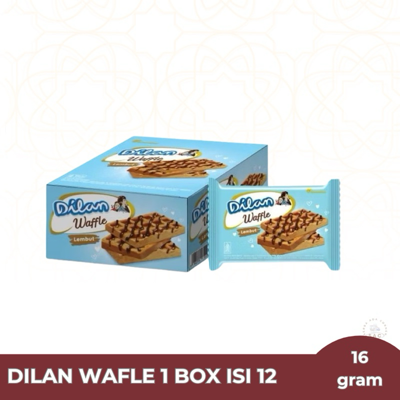 

Dilan Chocolate Waffle 1 Box 12 Pcs 16Gr