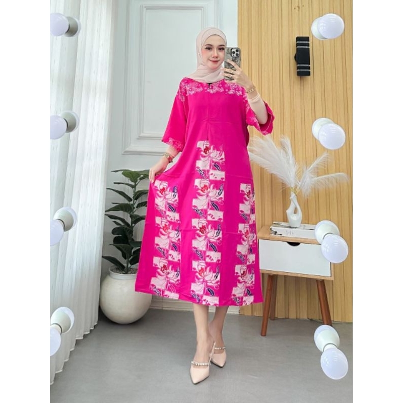 Haiza Fashion Store || Daster jumbo || Daster batik cap || daster  baju santai