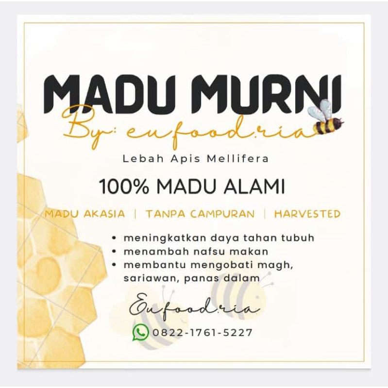 

MADU AKASIA MURNI 100%