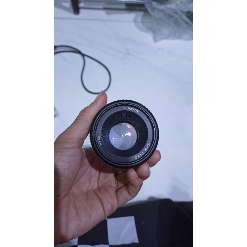 lensa fix 50mm F1.8 DSLR nikon