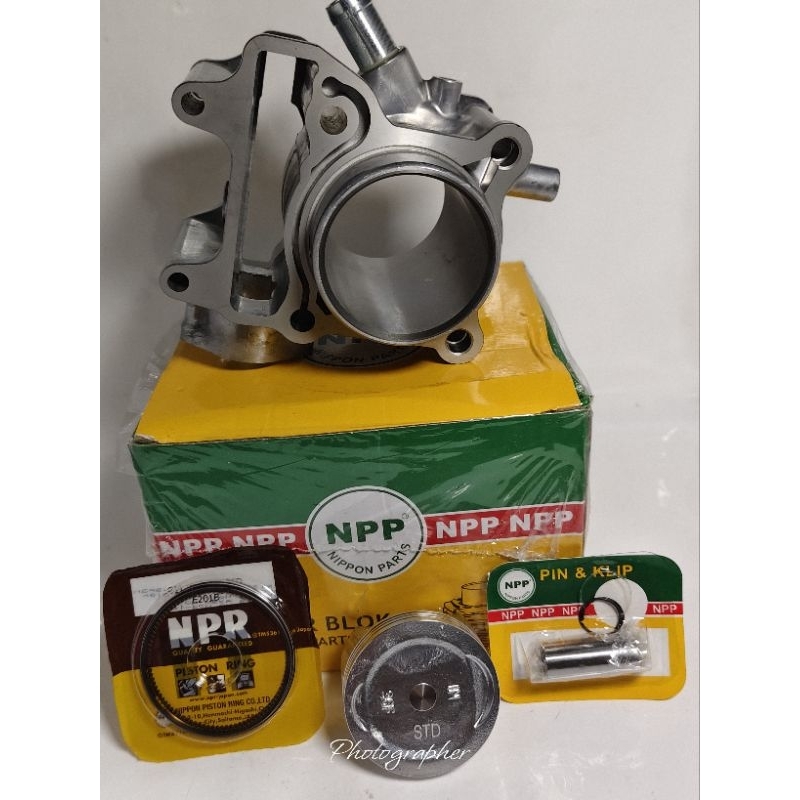 blok set NPP original kode blok k36 / 36f / k59 vario 150 (silinder blok + seker + pir seker + pen s